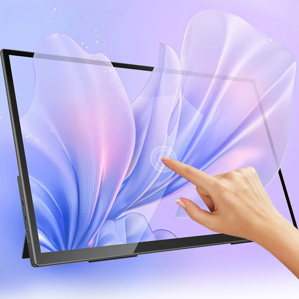 UMax 21 Touch - Portable 21.5 Inch Computer Monitor 120Hz Touchscreen 1080P