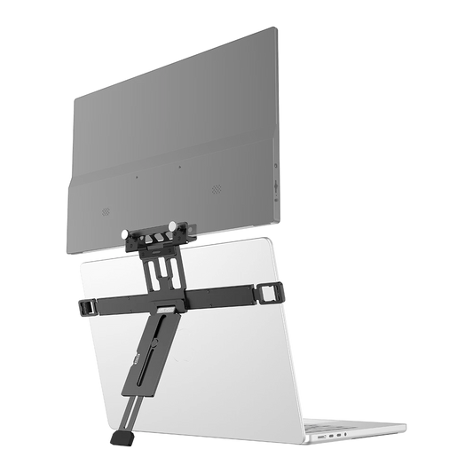 UStand Air S1 - Floating Stacked Portable Monitor Stand for Flexible Dual-Screen Setup