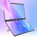 BE185CF | Stacked Monitor Laptop Dual Screen Folding 18 Inch